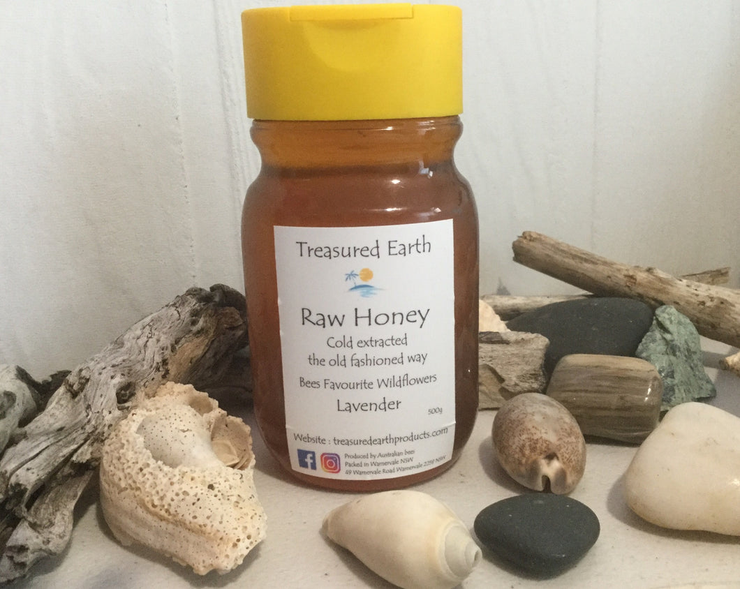 Flavour Infused Raw Honey 500g Squeeze bottle
